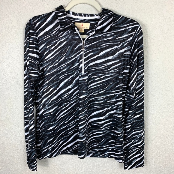 Sport Haley Jackets & Blazers - Sport Haley Sparkle Golf Athletic Pullover Top S